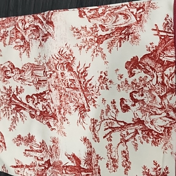 NWT Waverly Red Toile Rustic Life 2 Kitchen Towels - Picture 4 of 4